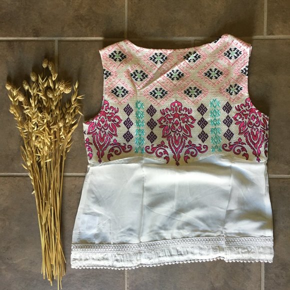 Odd Molly New 100% Silk Embroidered Blouse 1 (Sm), 2 (Md), 3 (Lg), 4 (XL) - Picture 3 of 4